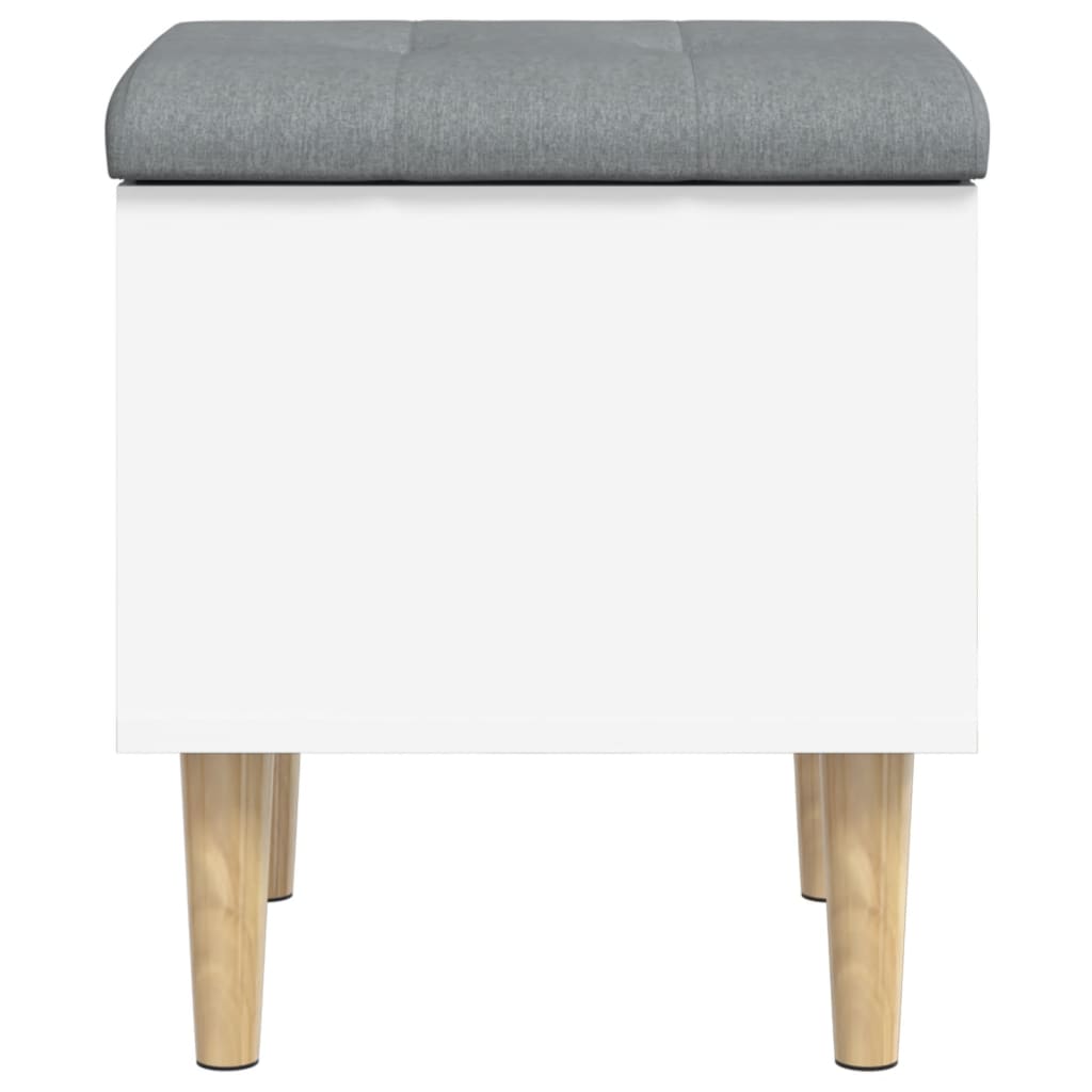 Banc de rangement  42x42x46 cm bois d'ingénierie - Imagem 5