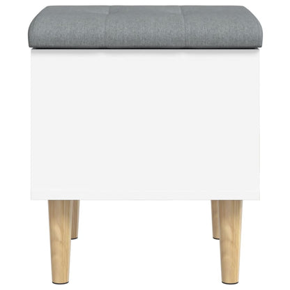 Banc de rangement  42x42x46 cm bois d'ingénierie - Imagem 5