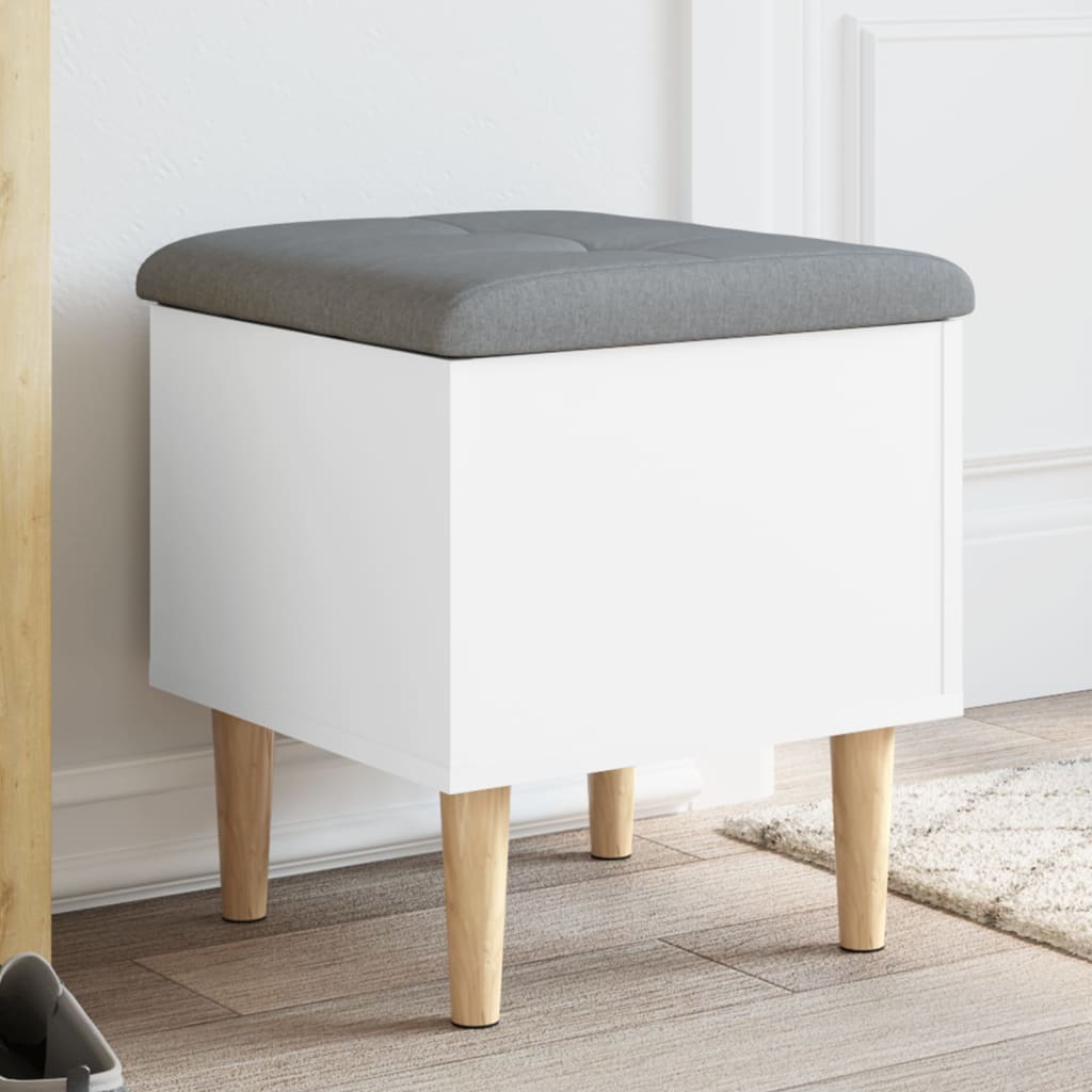 Banc de rangement  42x42x46 cm bois d'ingénierie - Imagem 1