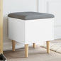 Banc de rangement  42x42x46 cm bois d'ingénierie - Imagem 1