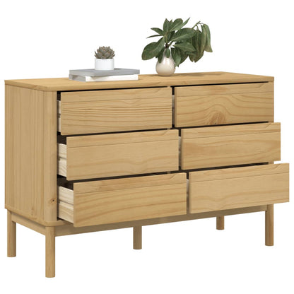 Commode FLORO  bois de pin massif - Imagem 15