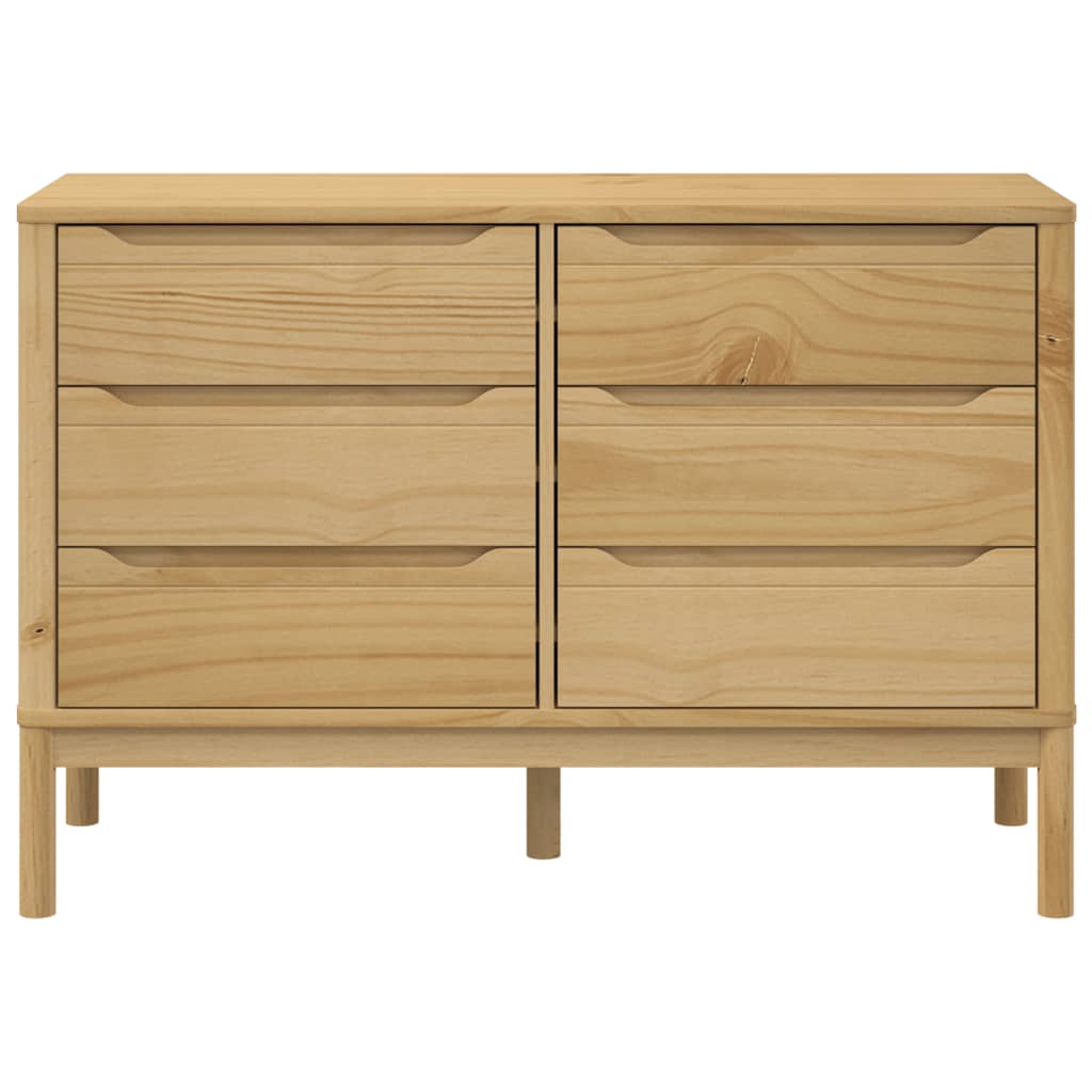 Commode FLORO  bois de pin massif - Imagem 16