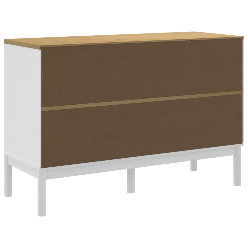 Commode FLORO  bois de pin massif - Imagem 7