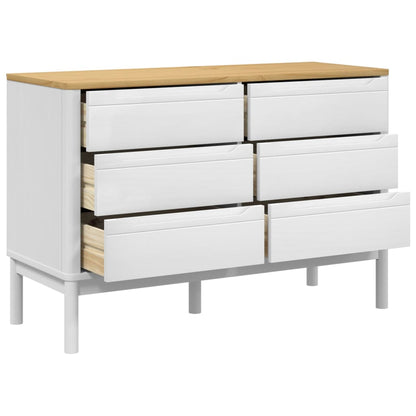 Commode FLORO  bois de pin massif - Imagem 8