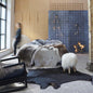 Tapis en peau de vache véritable - 180x220 cm - Sensuri Maison
