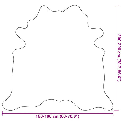 Tapis en peau de vache véritable  180x220 cm - Imagem 18