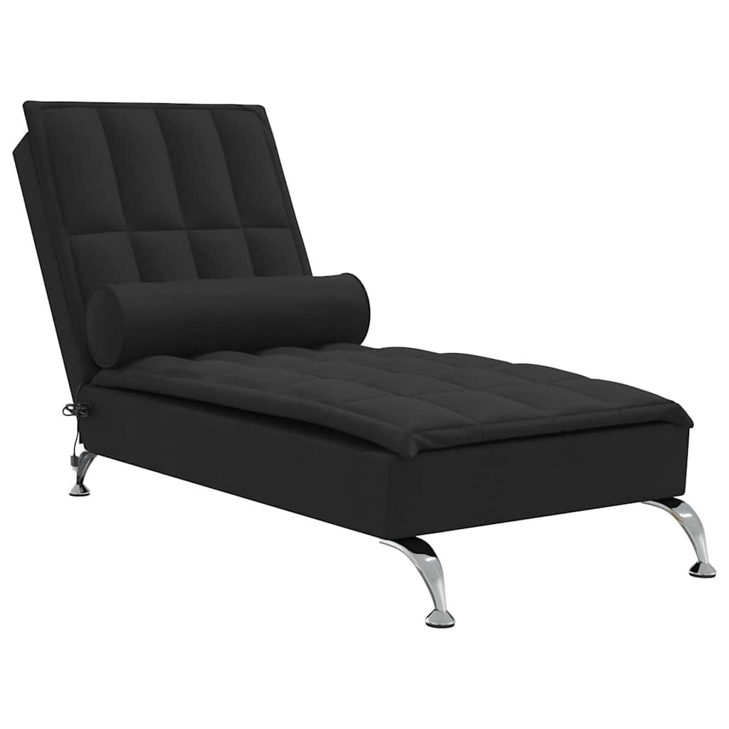 Chaise longue de massage avec traversin  tissu - Imagem 2