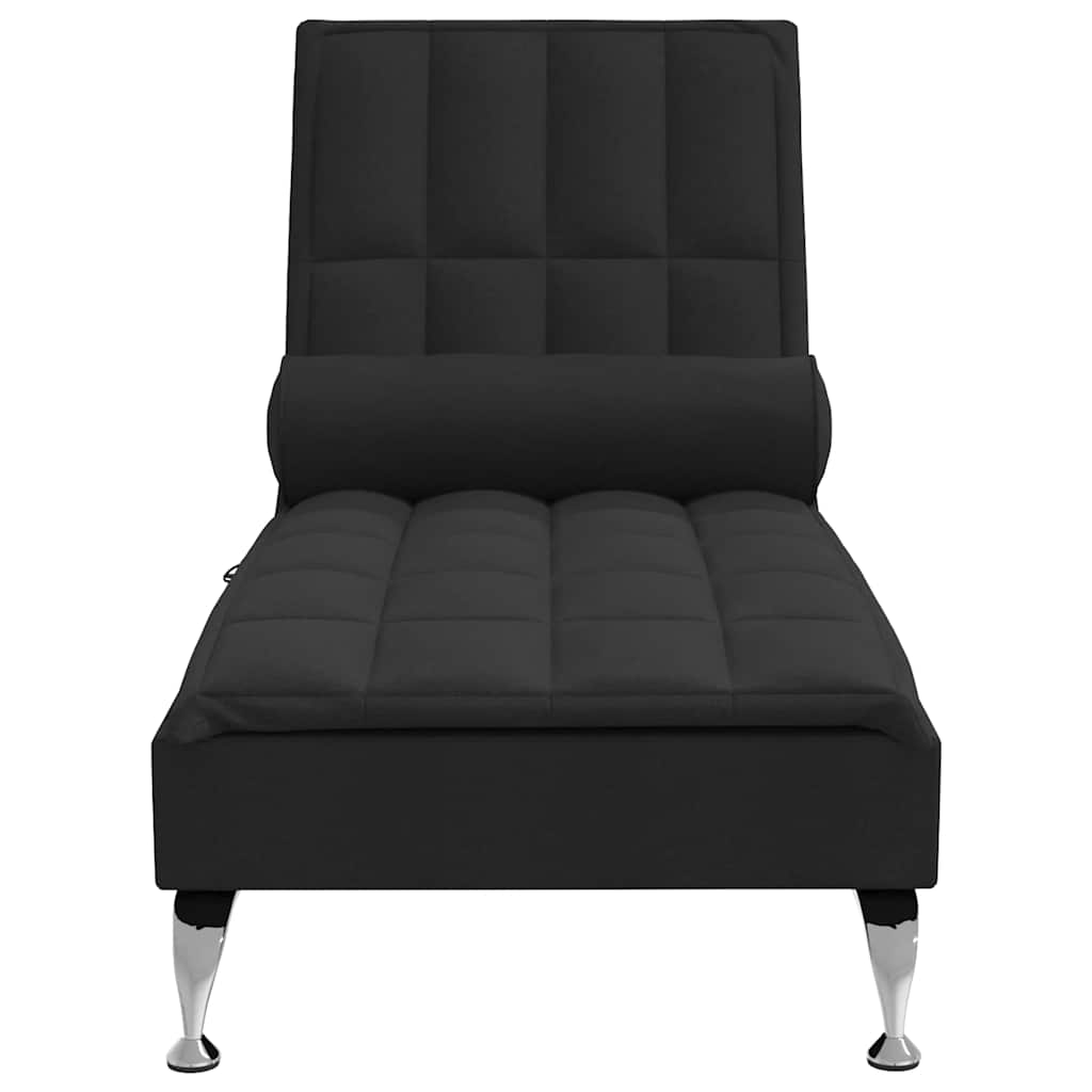 Chaise longue de massage avec traversin  tissu - Imagem 4