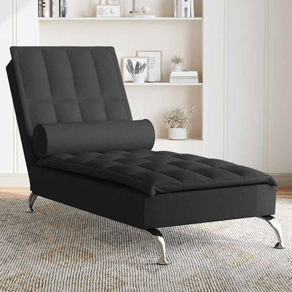 Chaise longue de massage avec traversin  tissu - Imagem 1