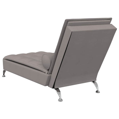 Chaise longue de massage avec traversin  tissu - Imagem 6