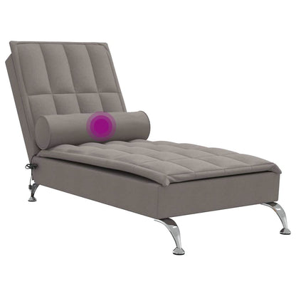 Chaise longue de massage avec traversin  tissu - Imagem 7
