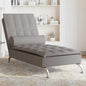 Chaise longue de massage avec traversin  tissu - Imagem 1