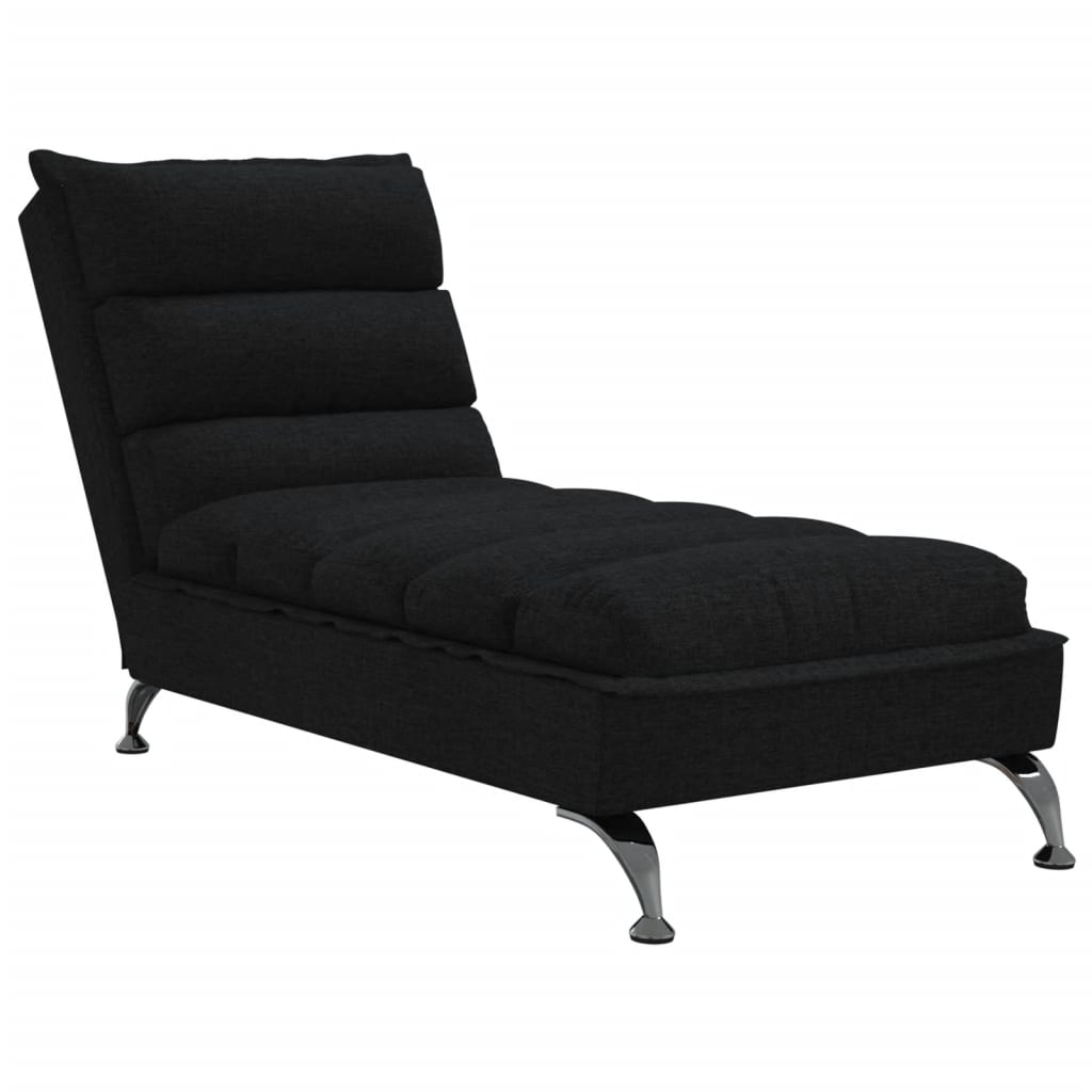 Chaise longue avec coussins  foncé tissu - Imagem 11