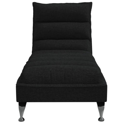 Chaise longue avec coussins  foncé tissu - Imagem 13