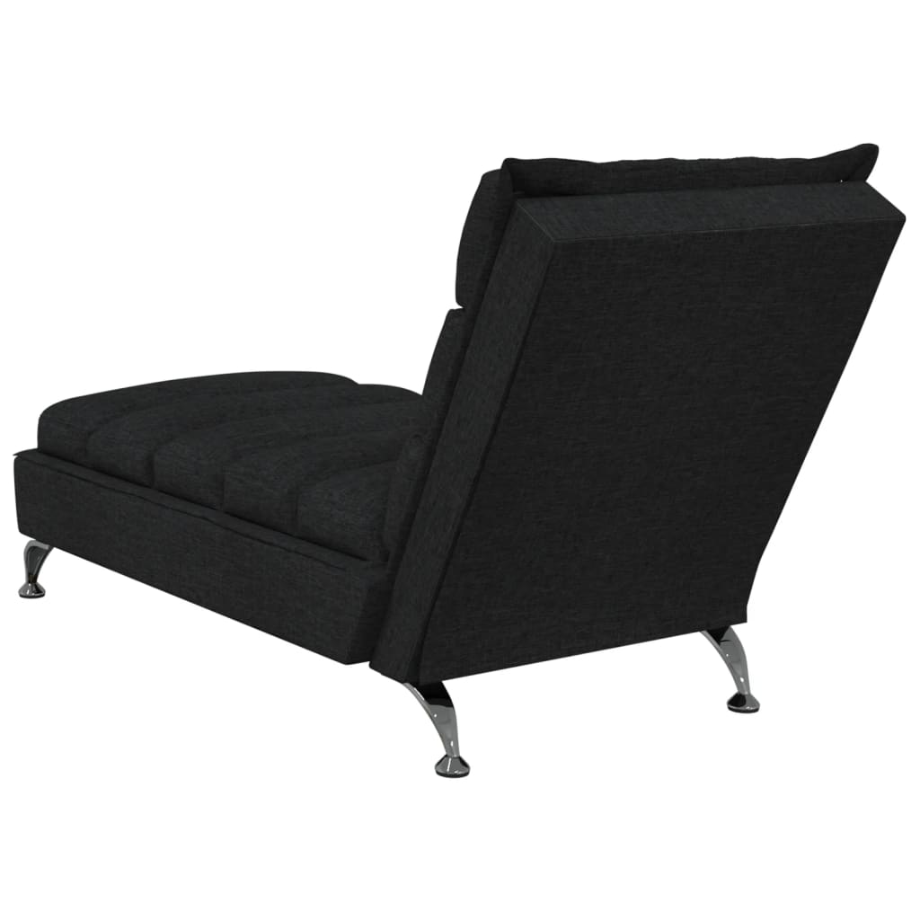 Chaise longue avec coussins  foncé tissu - Imagem 15