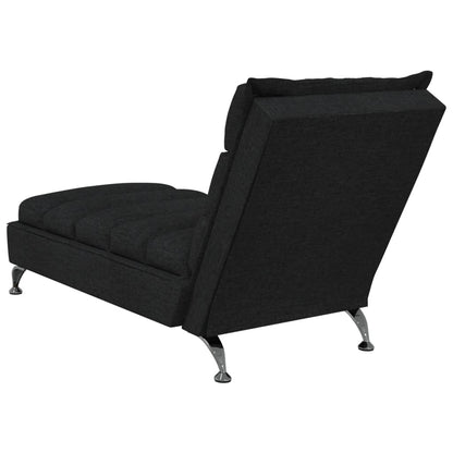 Chaise longue avec coussins  foncé tissu - Imagem 15