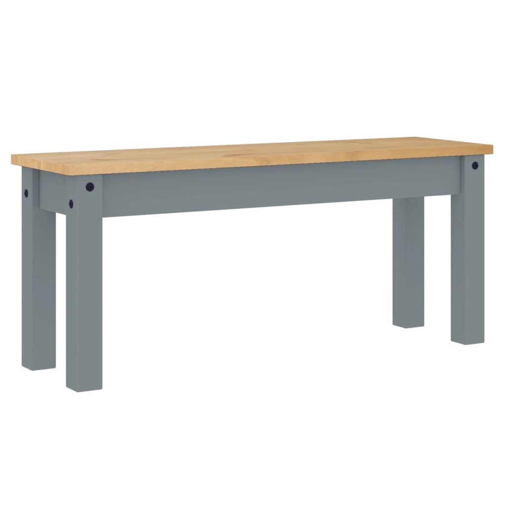 Banc à manger Panama  105x30x45 cm bois massif de pin - Imagem 2