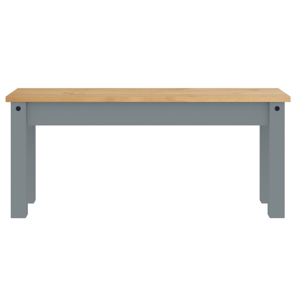 Banc à manger Panama  105x30x45 cm bois massif de pin - Imagem 4