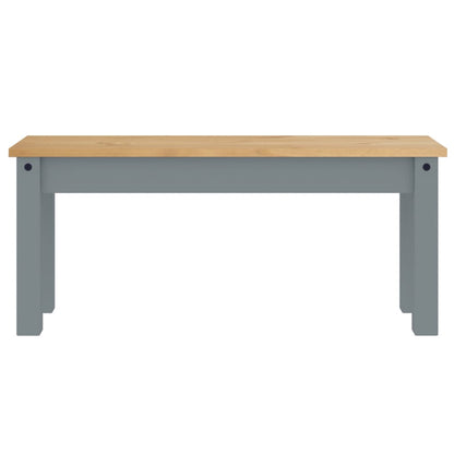 Banc à manger Panama  105x30x45 cm bois massif de pin - Imagem 4