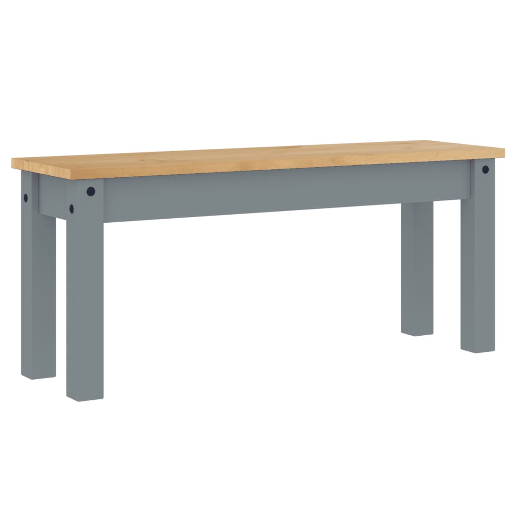 Banc à manger Panama  105x30x45 cm bois massif de pin - Imagem 6