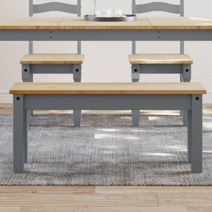 Banc à manger Panama  105x30x45 cm bois massif de pin - Imagem 1