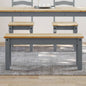 Banc à manger Panama  105x30x45 cm bois massif de pin - Imagem 1