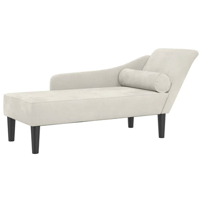 Chaise longue avec coussins  velours - Imagem 2