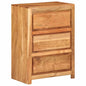 Armoire à tiroirs 55x33x75 cm bois d'acacia massif - Imagem 1