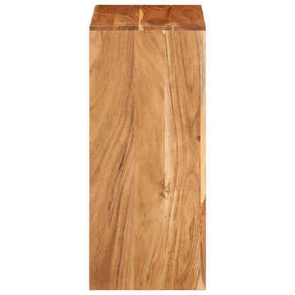 Armoire à tiroirs 55x33x75 cm bois d'acacia massif - Imagem 4