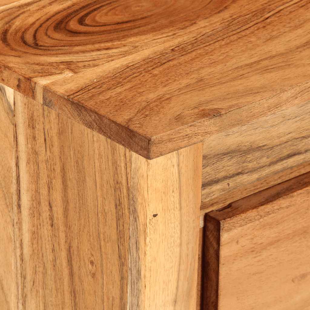 Armoire à tiroirs 55x33x75 cm bois d'acacia massif - Imagem 7