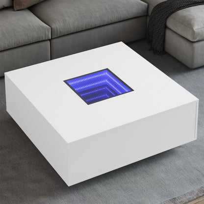 Table basse avec LED infini  100x100x40 cm - Imagem 1