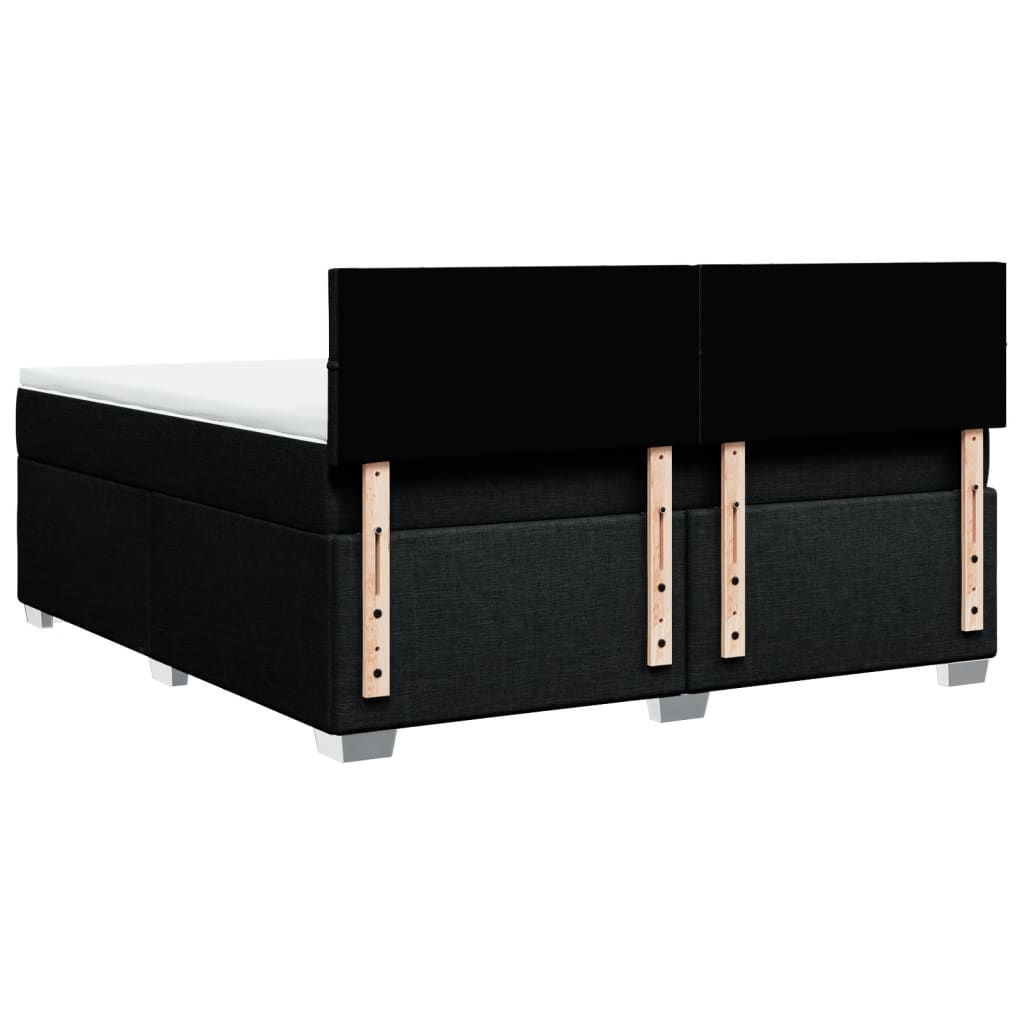 Sommier à lattes de lit avec matelas  180x200 cm Tissu - Imagem 10