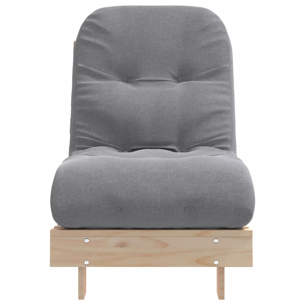 Canapé-lit futon - Style scandinave - Bois de pin massif - Sensuri Maison