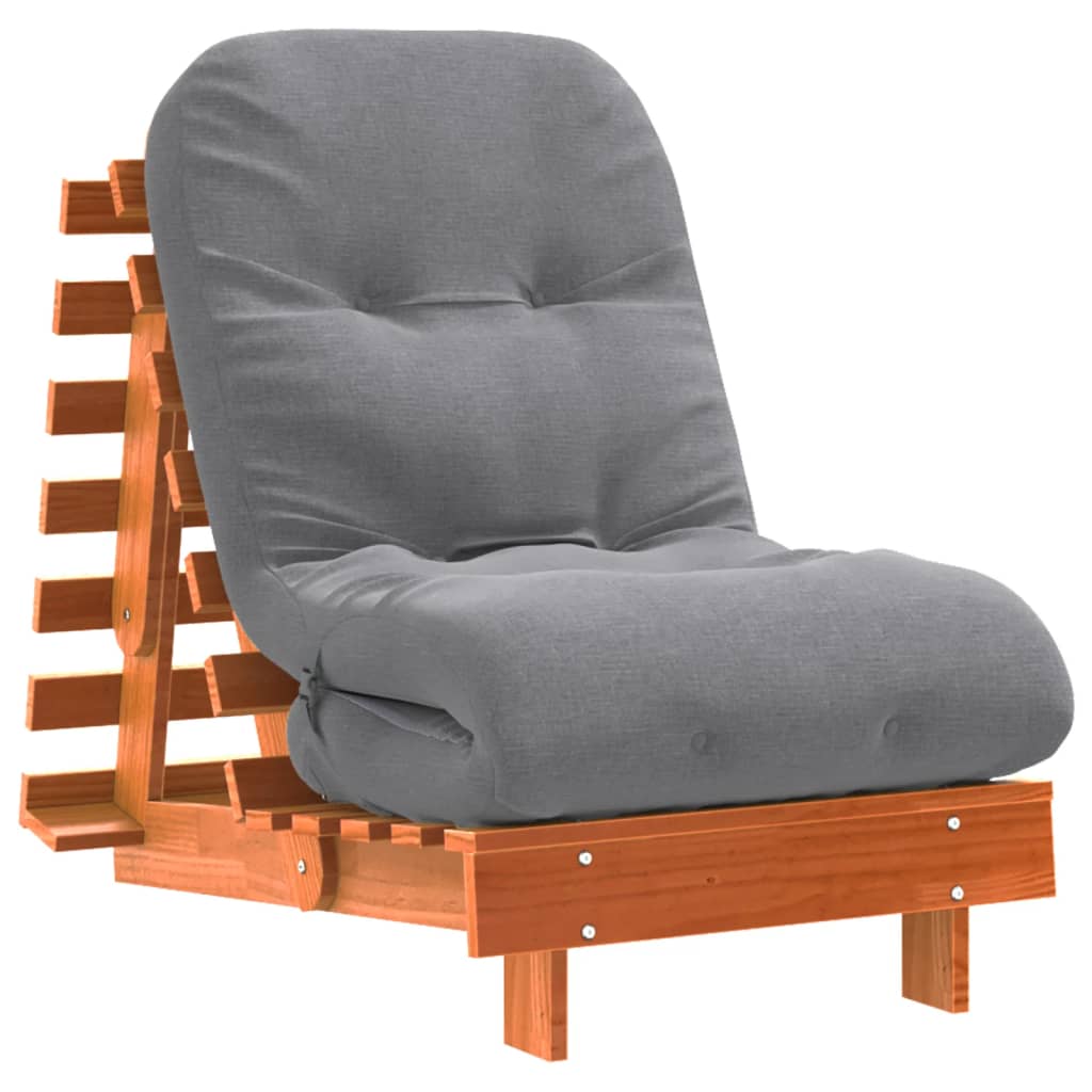 Canapé-lit futon - Style scandinave - Bois de pin massif - Sensuri Maison