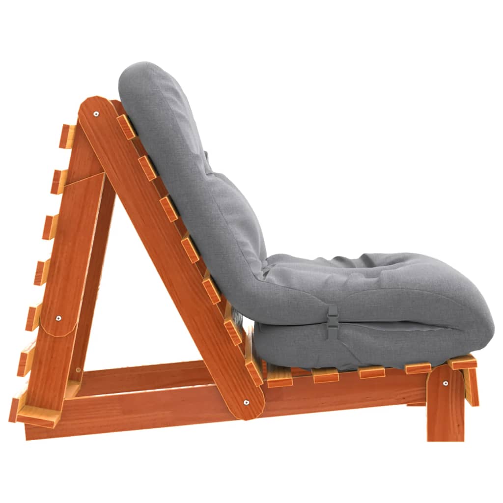 Canapé-lit futon - Style scandinave - Bois de pin massif - Sensuri Maison