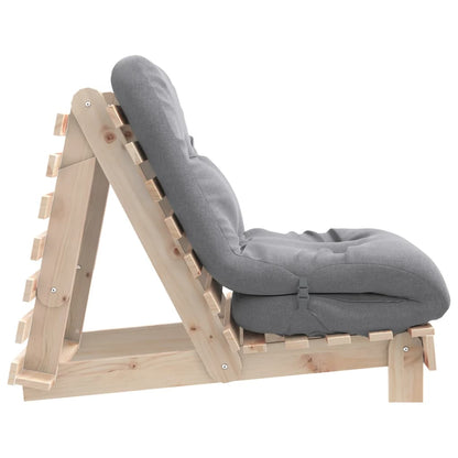 Canapé-lit futon - Style scandinave - Bois de pin massif - Sensuri Maison