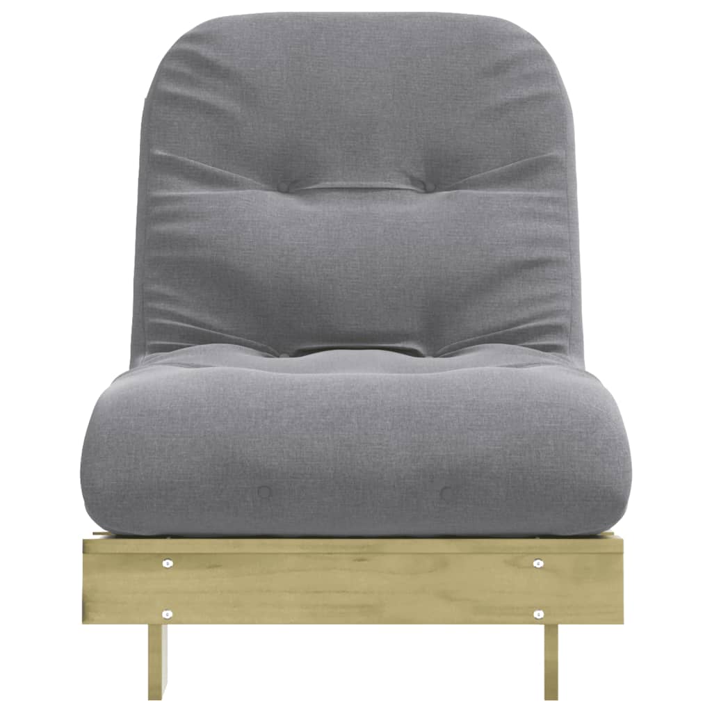 Canapé-lit futon - Style scandinave - Bois de pin massif - Sensuri Maison