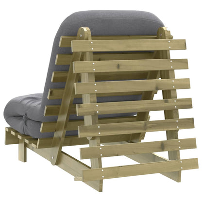 Canapé-lit futon - Style scandinave - Bois de pin massif - Sensuri Maison