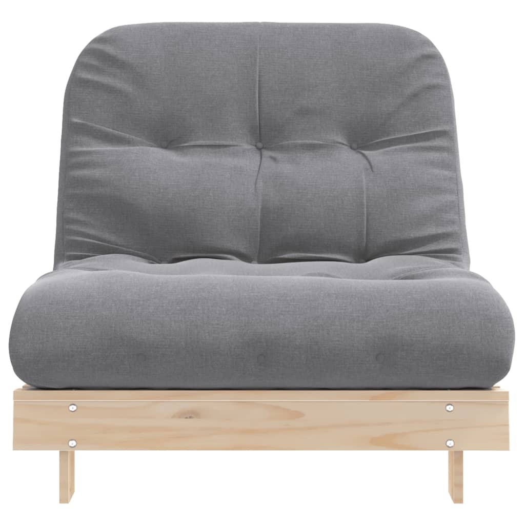 Canapé-lit futon - Style scandinave - Bois de pin massif - Sensuri Maison