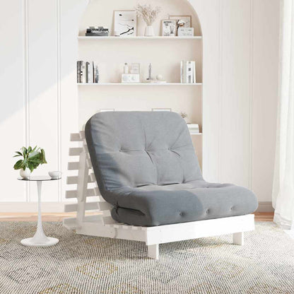 Canapé-lit futon - Style scandinave - Bois de pin massif - Sensuri Maison