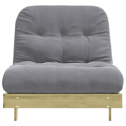 Canapé-lit futon - Style scandinave - Bois de pin massif - Sensuri Maison