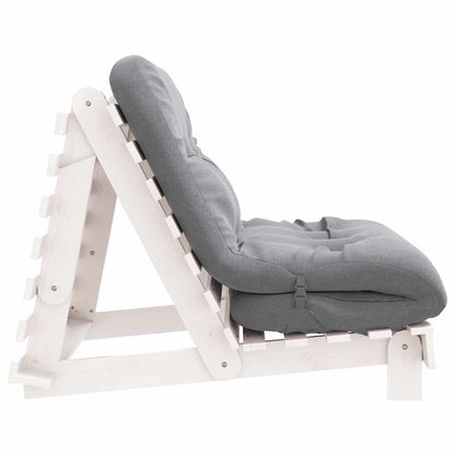 Canapé-lit futon avec matelas 90x206x11 cm bois massif de pin - Imagem 18