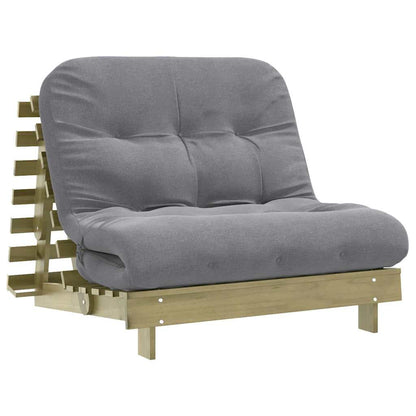 Canapé-lit futon - Style scandinave - Bois de pin massif - Sensuri Maison
