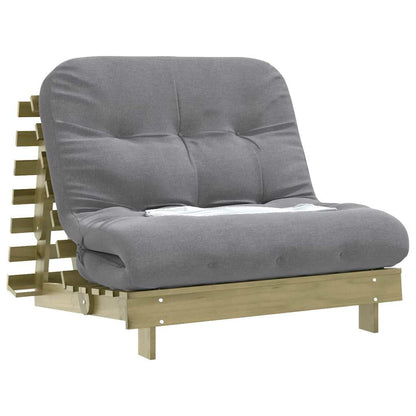 Canapé-lit futon - Style scandinave - Bois de pin massif - Sensuri Maison