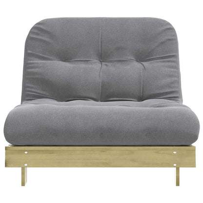 Canapé-lit futon - Style scandinave - Bois de pin massif - Sensuri Maison