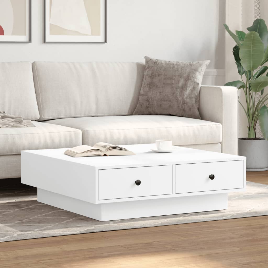 Table basse  90x90x28 cm Aggloméré - Imagem 3