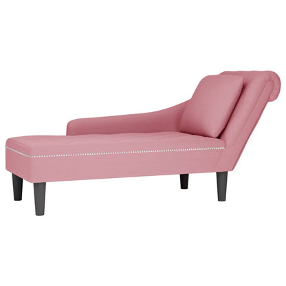 Chaise longue capitonnée - Style contemporain - Velours vert - Sensuri Maison