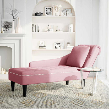 Chaise longue capitonnée - Style contemporain - Velours vert - Sensuri Maison