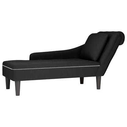 Fauteuil long avec coussin et accoudoir droit  velours - Imagem 19