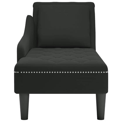 Chaise longue capitonnée - Style contemporain - Velours vert - Sensuri Maison